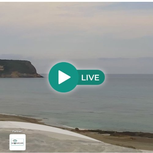 Experience San Giovanni di Sinis Beach in Sardinia through Live Webcam