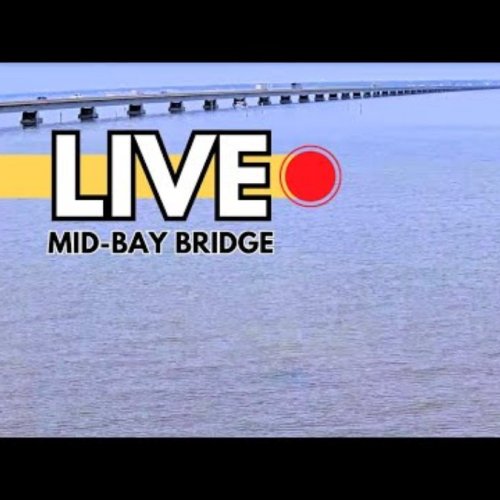Mid-bay Bridge Live Cam: Choctawhatchee Bay Traffic & Scenery