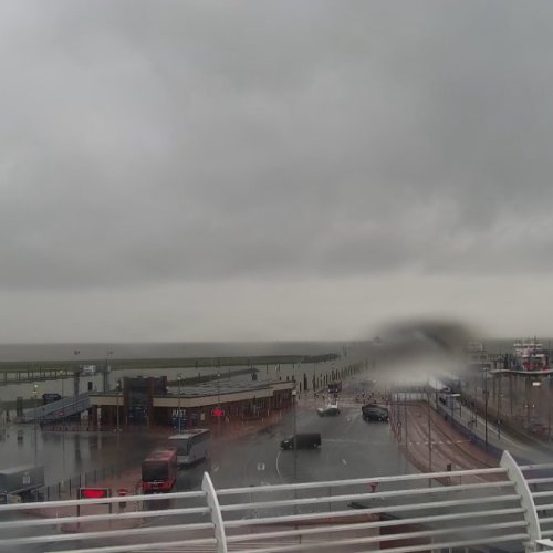 Norddeich Mole Ferry Terminal & Port Live Camera, Norden, Germany