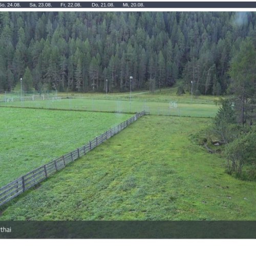Langlaufzentrum Niederthai Live Webcam – Alpine Views at 1564m