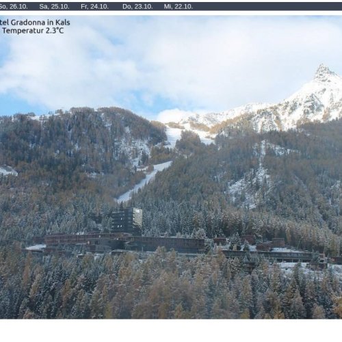 Kals am Großglockner Live Cam: Alpine Views from Großglockner Resort