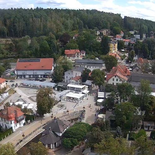 Polanica-Zdrój Market Square Live Camera