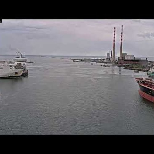 Dublin Bay from Dublin Port, Ireland Live Webcam