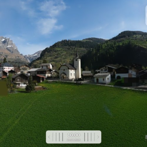 Altdorf, Switzerland Live Webcam: Inden Valley & Mountain Views