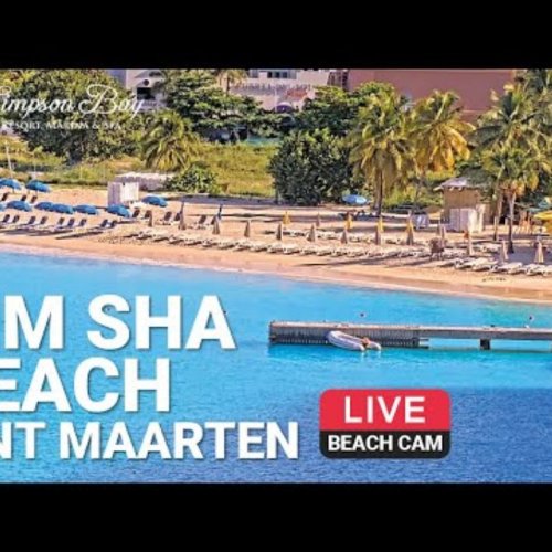 Kim Sha Beach Live Cam: Simpson Bay, Sint Maarten