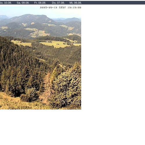 Hohe Wand Live Webcam: Panoramic Alpine Views From Waldeggerhaus