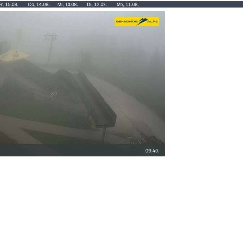 Gemeindealpe Mitterbach Webcam: Live Views from the Middle Station