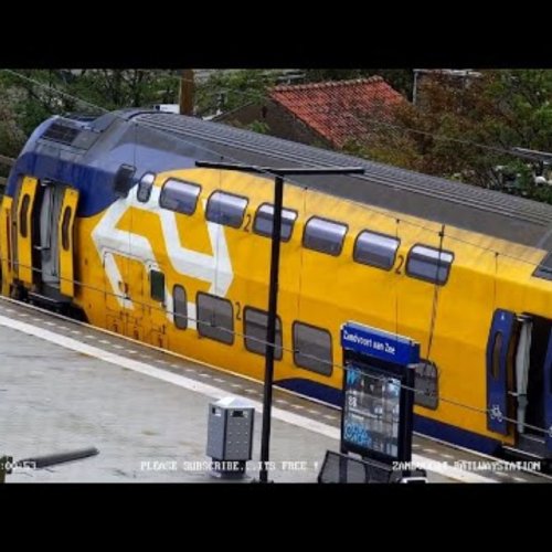 Zandvoort Railway Station Live: North Holland, Netherlands