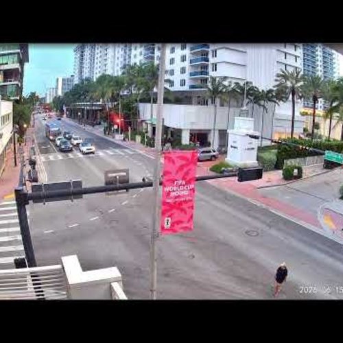 Collins Avenue Street Miami Beach