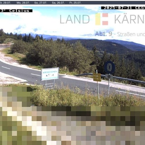 Koralpe L149 Road Webcam: Live Alpine Views from Koralm, Austria
