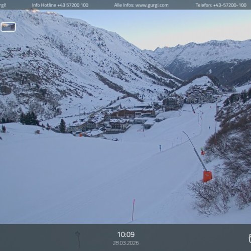 Obergurgl's Gaisberg Mountain View