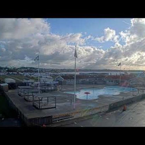 Apelviken Pool & Coastal View Live Webcam, Varberg Sweden