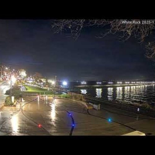 White Rock Pier Live Webcam: Coastal Views, British Columbia