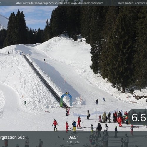 Klewenalp Stockhütte Webcam: Live Ski View in Emmetten, Switzerland