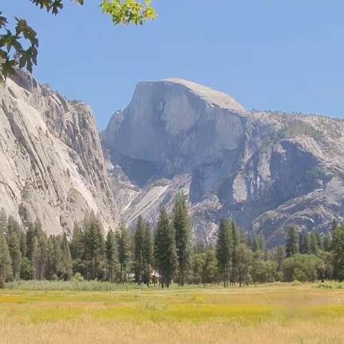 Yosemite National Park Live Webcam: Half Dome & Valley Views