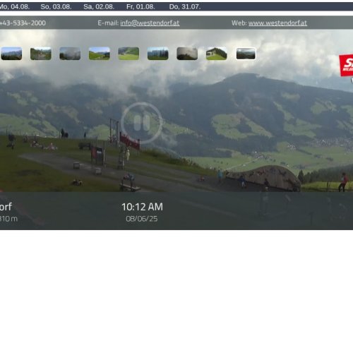 Live Webcam: Choralpe Westendorf Views | Austrian Alps