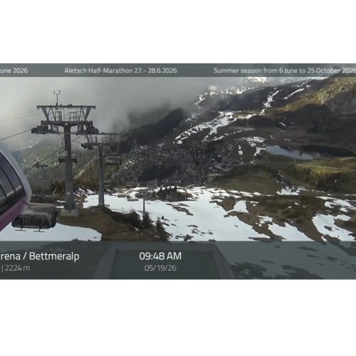 Aletsch Arena's Wurzenbord Peak: Live Views from 2224m 🏔️
