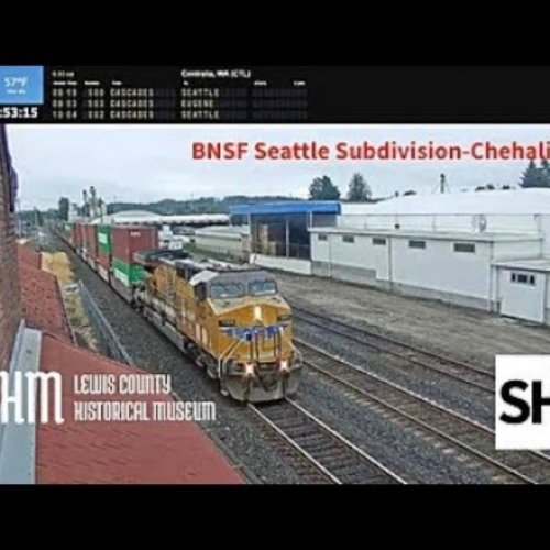 Chehalis Railcam At Lewis County Museum | Train Activity Live