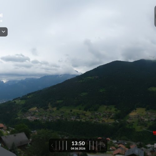 Troistorrents Village Live View - Swiss Alps