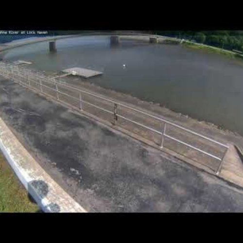 West Branch Susquehanna River Live Cam in Lock Haven, PA