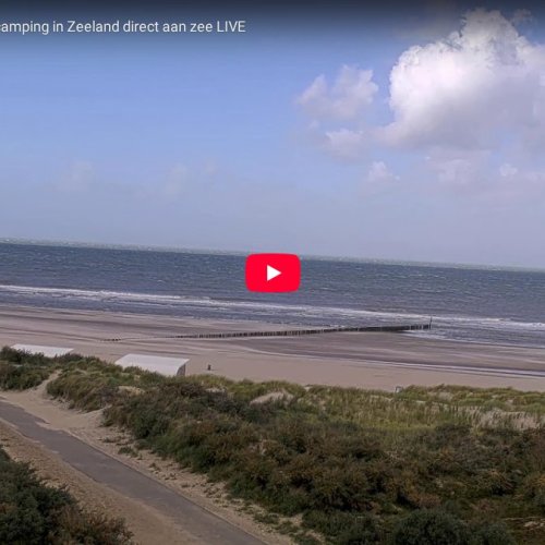 Groede Beach Live Webcam: North Sea Views from Zeeland, Netherlands