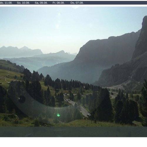 Grödner Joch (Passo Gardena) Live Webcam – Dolomites, Italy