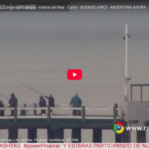 Pinamar Beach Live Webcam: Pier & Atlantic Ocean Views, Argentina