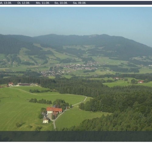 Anger Högl Live Webcam: Bavarian Alps Views