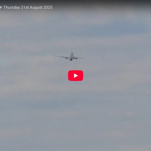 Birmingham Airport Live: Planespotting in Marston Green, UK