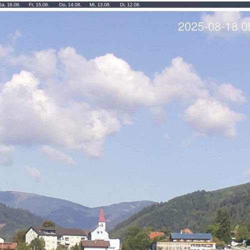 Guggenbach, Übelbach Live Webcam – Alpine Valley Views
