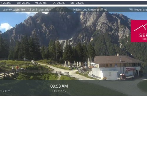 Serleslifte Mieders Bergstation Koppeneck II Live Webcam