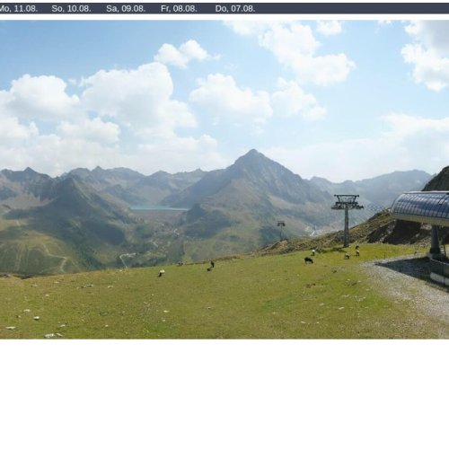 Kühtai Kaiserbahn Live Webcam: Alpine Views at 2435m