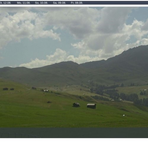 Spitzbühl, Seiser Alm, 1935m - Compatsch, Italy Live Webcam