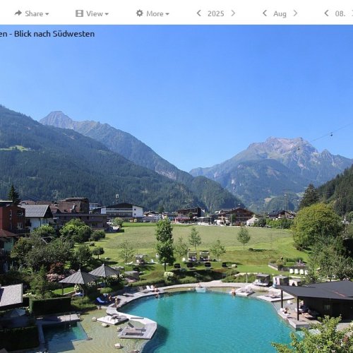 Mayrhofen Ziller Valley Alps Live Webcam