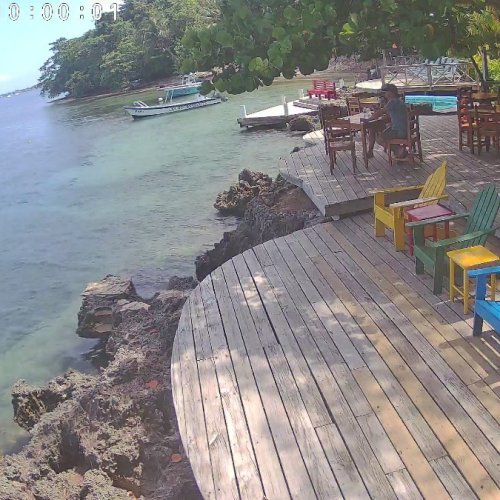 Las Rocas Resort West Bay Beach Live Cam, Roatán