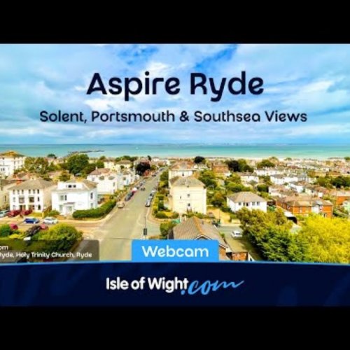 Ryde Isle of Wight Live Webcam: Solent, Portsmouth & Southsea Views