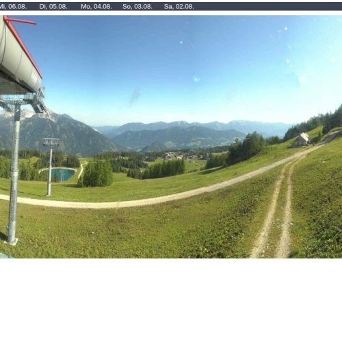 Bergstation Hirschkogelbahn Webcam: Hutterer Böden Alpine Views