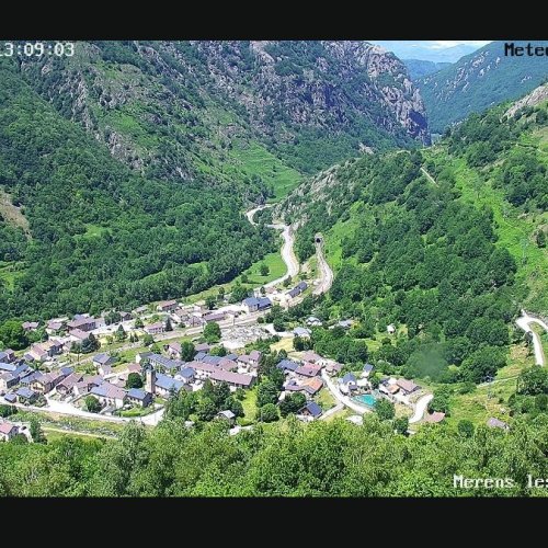 Mérens-les-Vals Live Cam – Scenic Views in Occitania, France