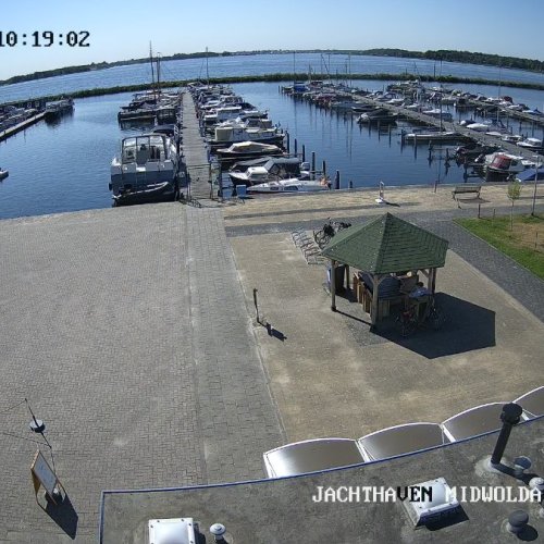Live Webcam Midwolda: Jachthaven Midwolda Yacht Marina View