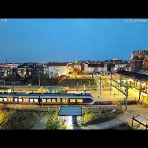 Zandvoort Station Live Cam: Dutch Railways & Coastal Views