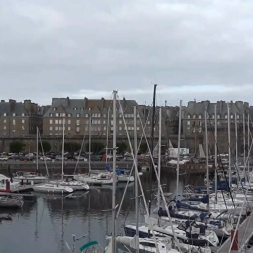 Saint-Malo Port Vauban Live Webcam: Watch the Harbor Come Alive
