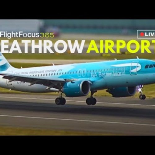 London Heathrow Airport Live Webcam: Plane Spotting & Flight Tracking