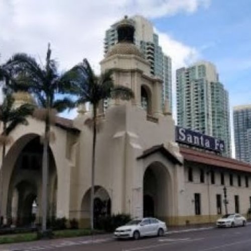 San Diego Santa Fe Depot Live Rail Cam