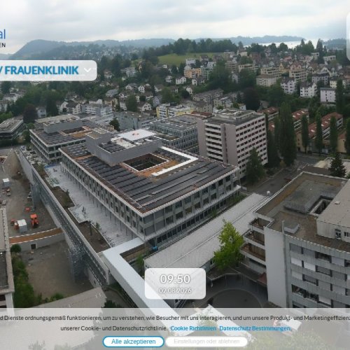 Luzern Kantonsspital: New Hospital Development Live Stream