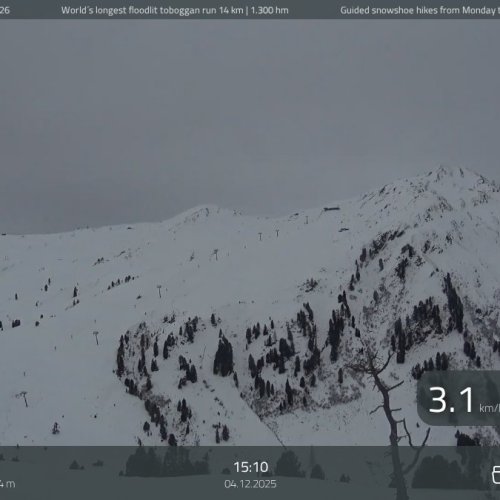 Neukirchen am Großvenediger Live Webcam: Geisl Hochalm Ski Slopes