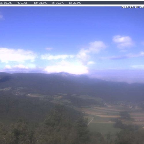Gfiederwarte Ternitz Live Webcam: Panoramic Views of Alpine Foothills