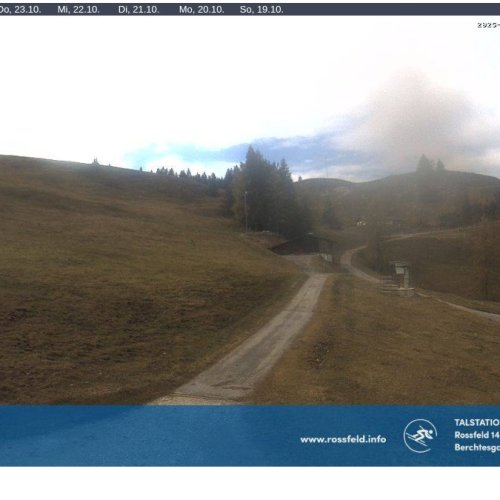 Rossfeld Talstation Großer Lift Webcam: Live Berchtesgaden Mountain Views