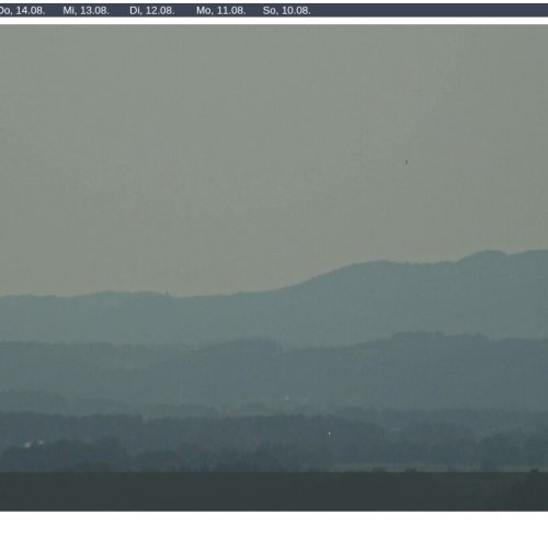 Aichegg Bad Schwanberg Live Webcam: Styrian Hillside Views