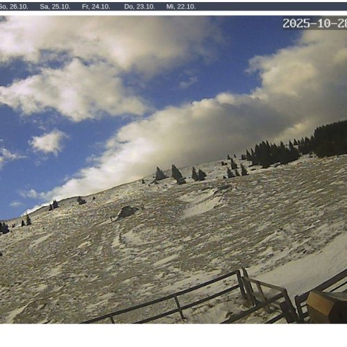 Altes Almhaus Webcam: Live Views from Stubalpe, Gaberl 1645m, Austria