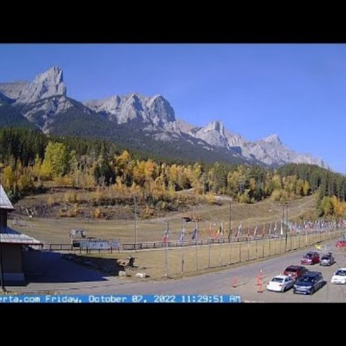 Canmore Nordic Centre Live Webcam: Alberta's Mountain Playground